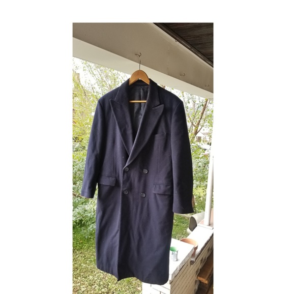 Burberry wool and cashmere overcoat 42R - Picture 2 of 7